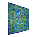 Blue Tree of Life Peacock Tapestry