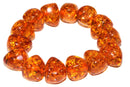 Chunky Glowing Baltic Style Amber Bracelet