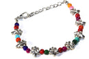 Multi Color Fluer De Lis Colorful Bracelet
