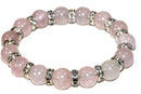 Rose Quartz Yoga Shimmer Bracelet