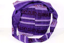 Purple Om Nahama Shivaya Sling Jhola Bag