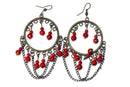 Red Wild Child Earrings