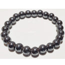 8mm Hematite Beaded Elastic Stretch Bracelet | Wild Lotus® | @wildlotusbrand