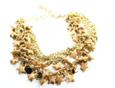 Nude Three Tier Star Charm Bracelet