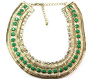 Divine Egyptian Goddess Statement Necklace