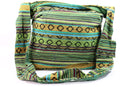 IKAT Durrie Sling Jhola Bag Earthy Blends