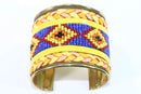 Beaded Cuff Bangles by Wild Lotus