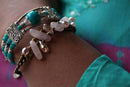 Rose Quartz & Crystals Romance Bracelet by Wild Lotus