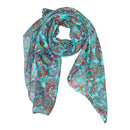 Vibrant Paisley Cotton Fabric Pattern Scarf | Wild Lotus | @wildlotusbrand