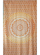 Saffron Ombre Art Pattern Cotton Tapestry Wall Hanging | Wild Lotus® | @wildlotusbrand