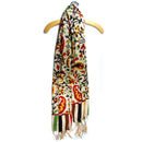 Yellow Paisley Garden Scarf