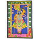 Krishna Shrinathji Picture Sequin Wall Art Decoration