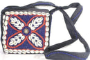 Beach Babe Vintage Cowrie Shell & Bead Work Cross Body Purse